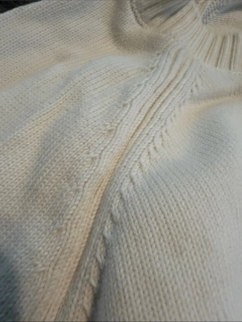 Banana Republic Cream Crew Neck Sweater